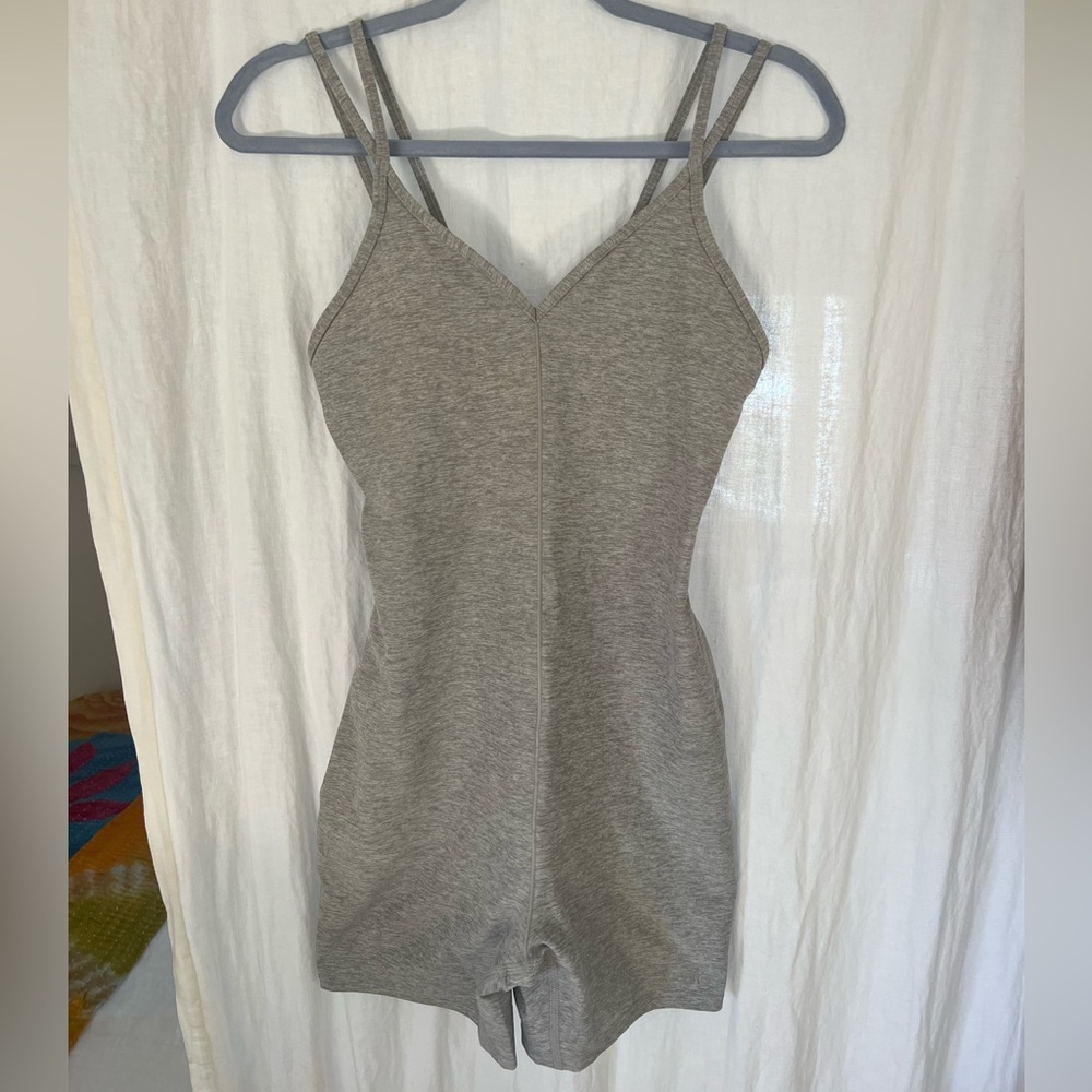 NWOT Alosoft Suns Out Onesie in Heather Grey